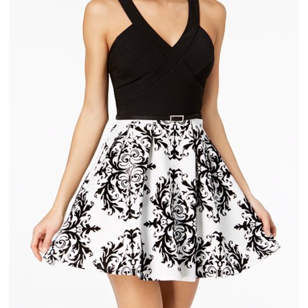 Fit and Flare Prom Dress
